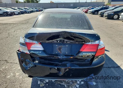 2013 Honda Accord Sport from USA, damaged, VIN 1HGCR2F59DA213550